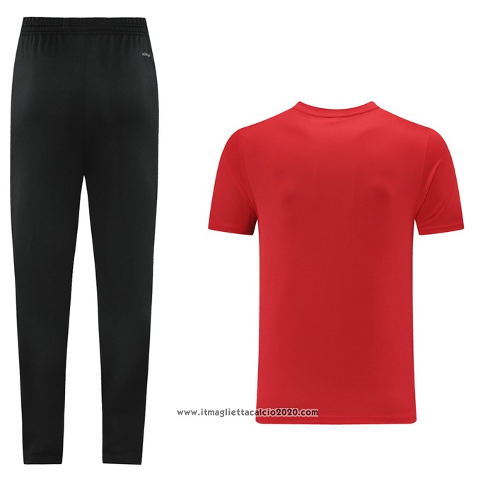 Tuta da Track Arsenal Manica Corta 2021 2022 Rosso